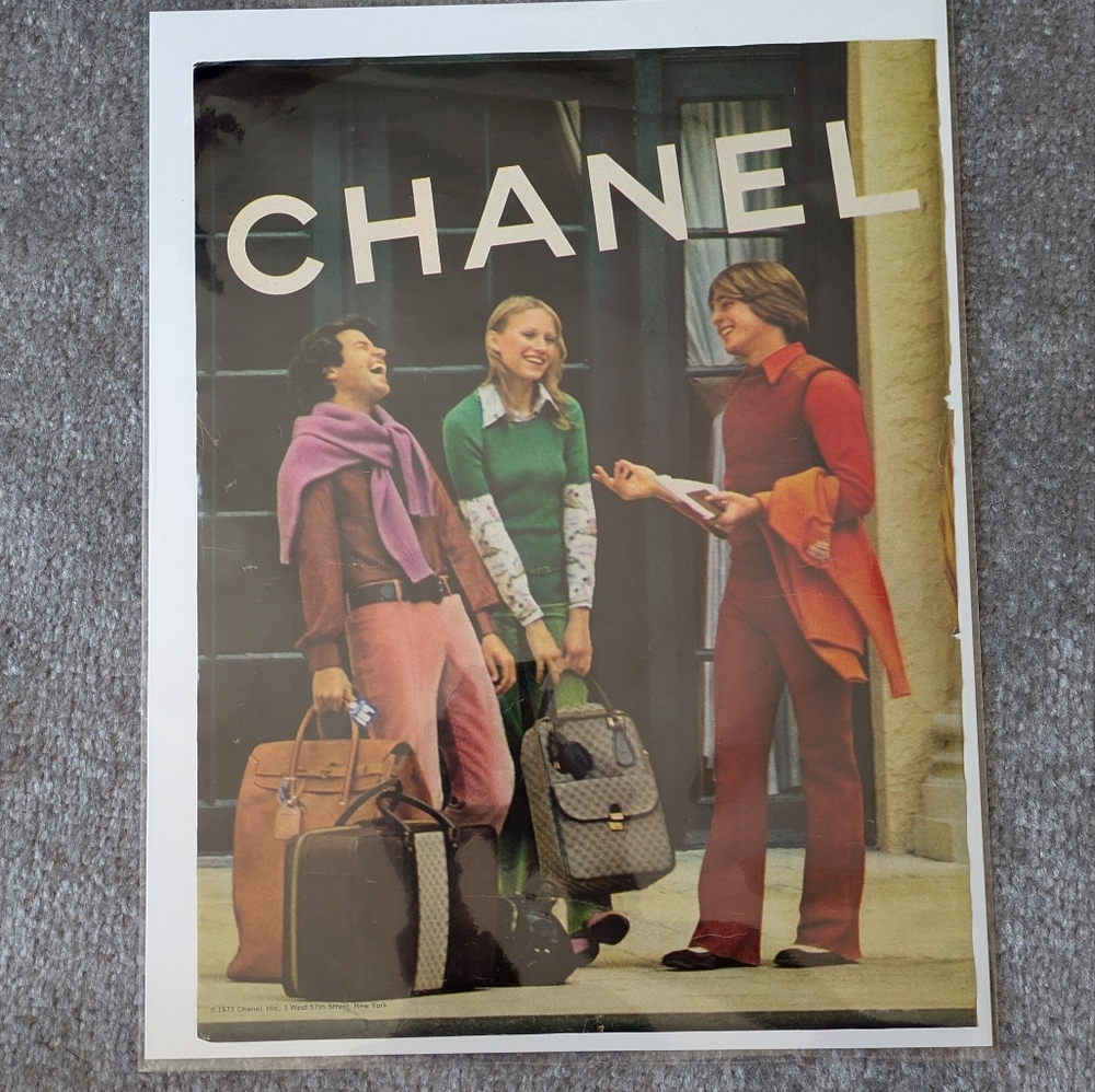 Chanel No. 5 Ad, 1972 Seventeen Magazine Vintage Perfume Retro Advertisement - Picture 5 of 6
